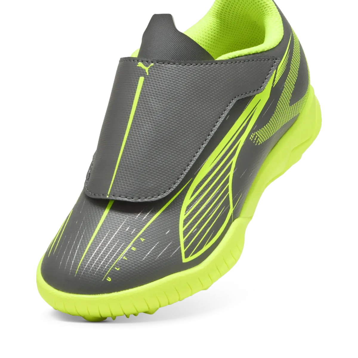 Puma ULTRA 5 PLAY V TT Jr Gri Erkek Çocuk Halı Saha Ayakkabısı