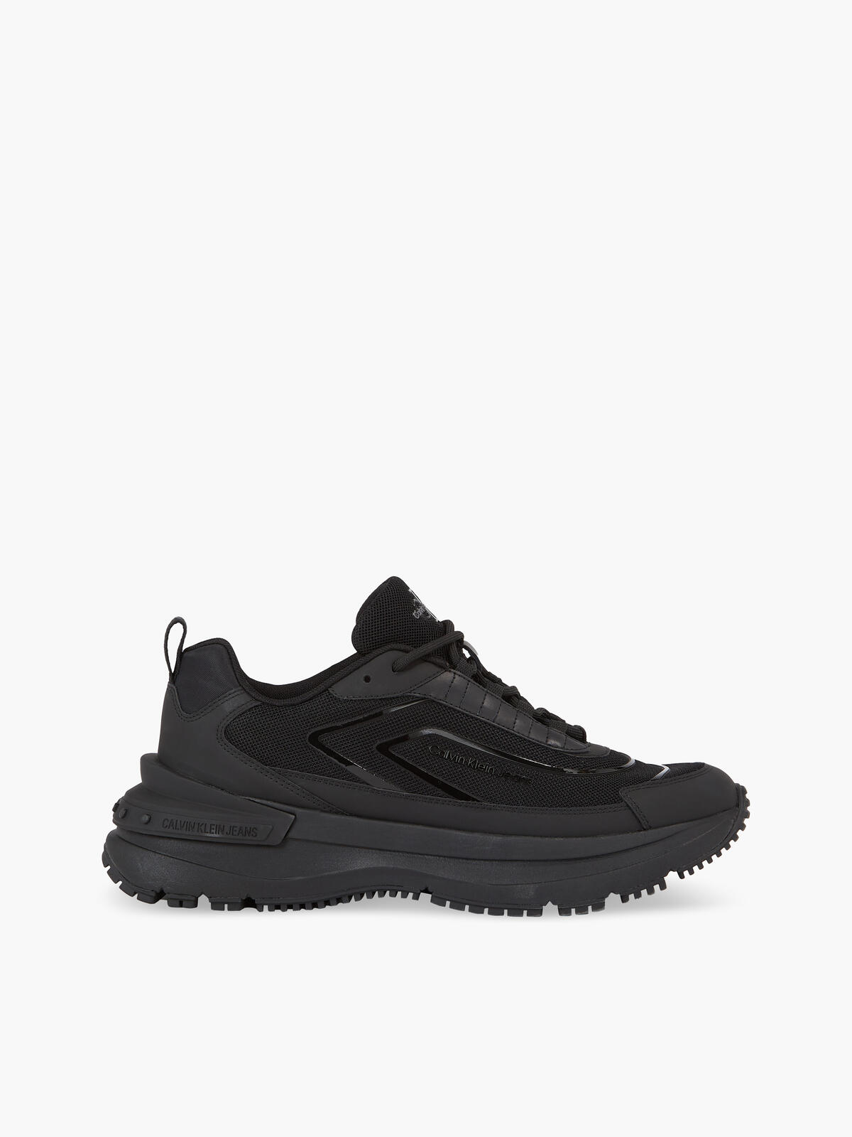 Calvin Klein CHUNKY RUNNER LOW LA Erkek Siyah Günlük Spor Ayakkabı