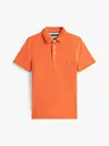 Tommy Hilfiger 1985 SLIM POLO, SCX Turuncu Erkek T-Shirt & Polo