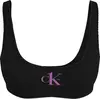 Calvin Klein BRALETTE-RP Kadın Siyah Bikini Üstü