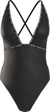Calvin Klein PLUNGE ONE PIECE Kadın Siyah Mayo