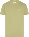 Calvin Klein WOVEN LABEL REGULAR, LHE Yeşil Erkek T-Shirt & Polo