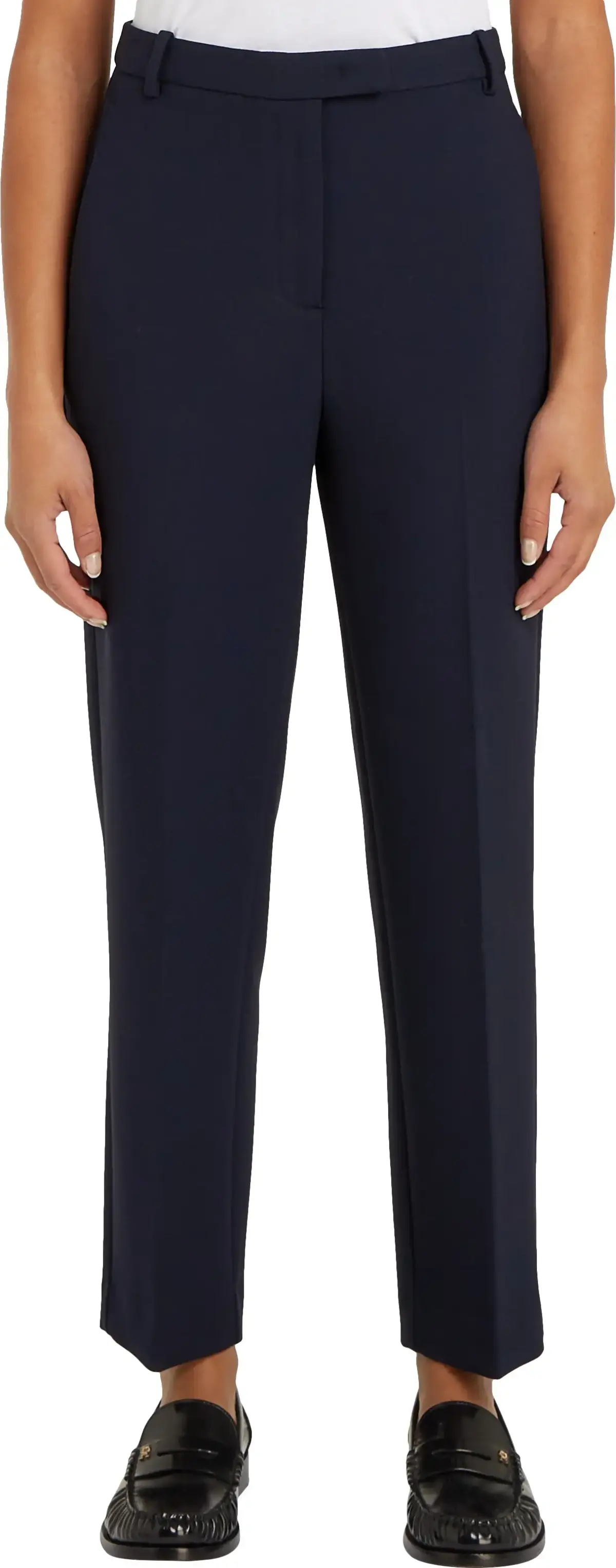 Tommy Hilfiger PUNTO SLIM STRAIGHT, C1G Lacivert Kadın Pantolon