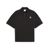 Puma Ferrari Premium Polo Siyah Erkek Polo T-Shirt