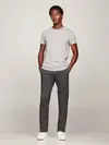 Tommy Hilfiger CORE STRETCH SLIM C- Erkek Gri T-Shirt