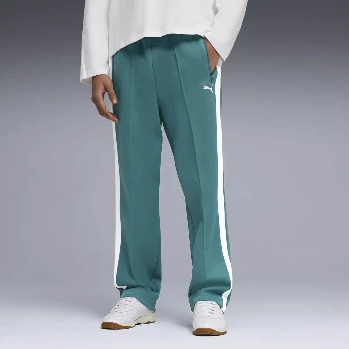 PUMA T7 ALWAYS ON Track Pants Yeşil Erkek Eşofman Altı