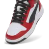 Puma Rebound V6 Mid Jr Kırmızı Sİyah Genç Spor Ayakkabı