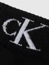 Calvin Klein CKJ MEN QUARTER 2P MONOGRAM Erkek Siyah Çorap