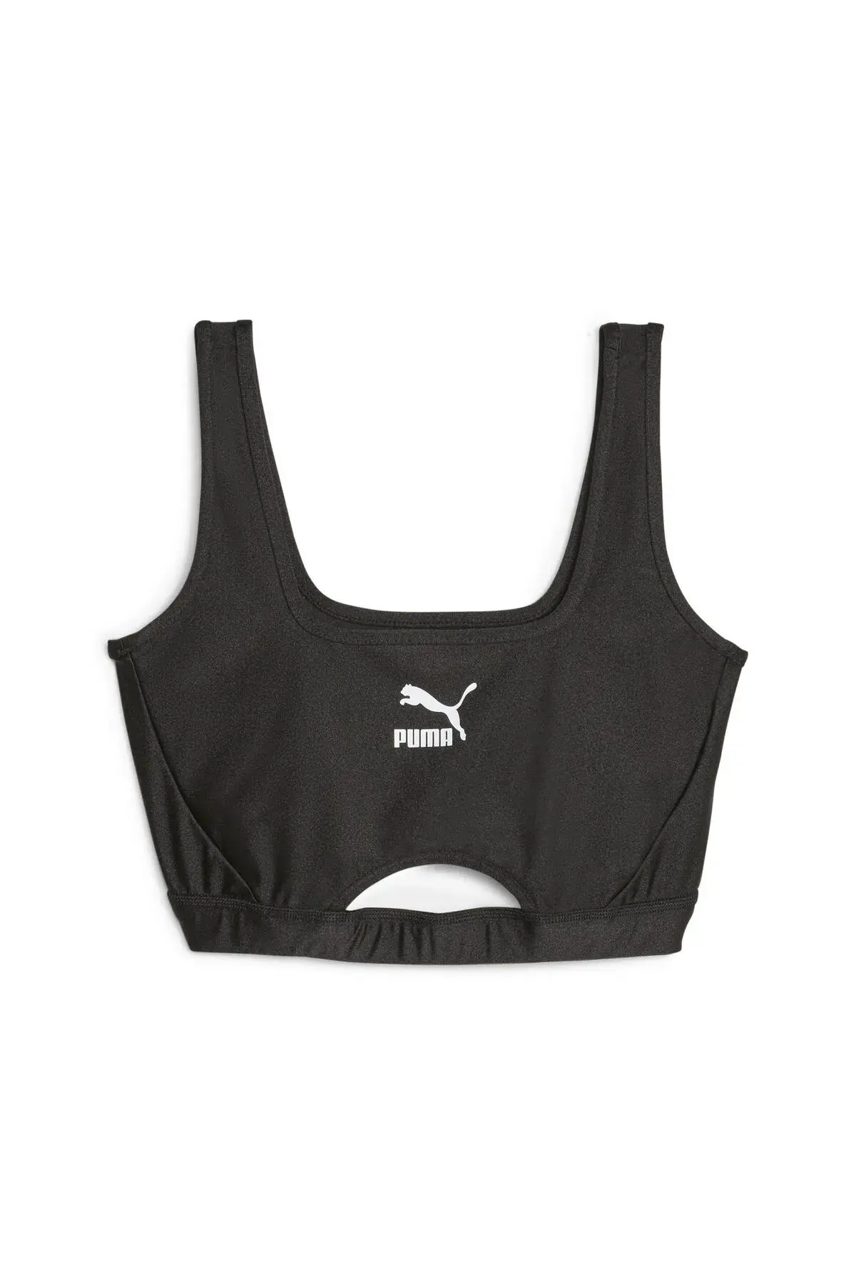 Puma DARE TO Crop Top Siyah Kadın T-Shirt