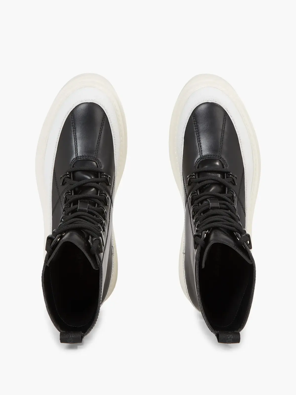 Calvin Klein FLATFORM LACE UP BOO Kadın Siyah Bot