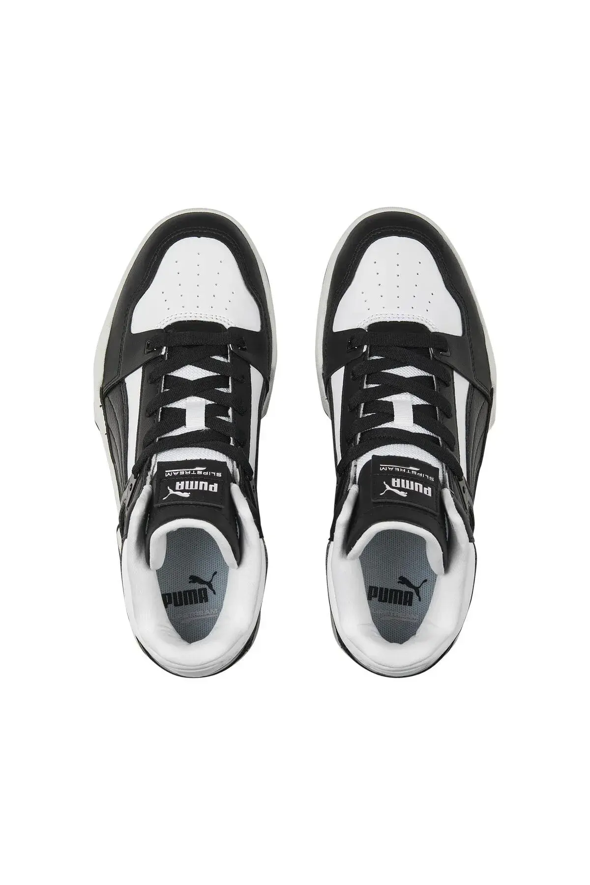 Puma Slipstream Hi Runway Wns Siyah-Beyaz Kadın Günlük Bilekli Spor Ayakkabı