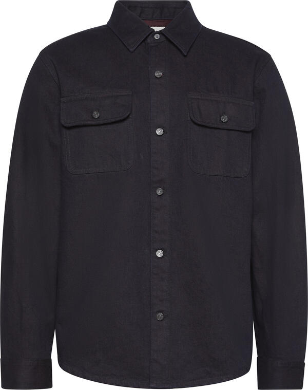 Calvin Klein 90S MERLOT OVERSHIRT Kırmızı Erkek Gömlek