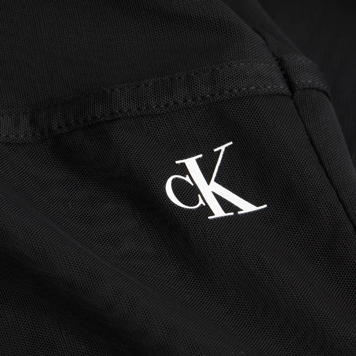 Calvin Klein MESH TANK DRESS Kadın Siyah Elbise