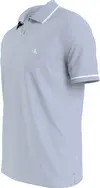 Calvin Klein TIPPING SLIM POLO Erkek Gri Polo T-Shirt