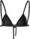 Calvin Klein TRIANGLE-RP Kadın Siyah Bikini Üstü
