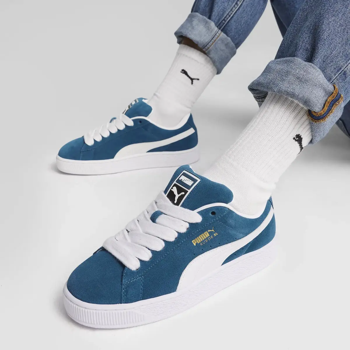 Puma Suede XL Mavi Unisex  Günlük Spor Ayakkabı