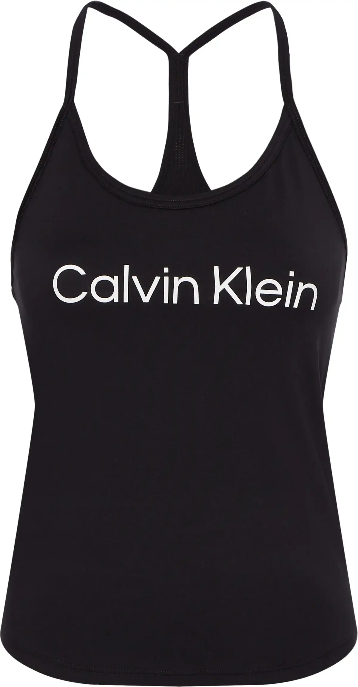 Calvin Klein WO - Tank Top Kadın Siyah T-Shirt