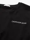 Calvin Klein CHEST LOGO TOP Erkek Siyah T-Shirt