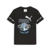 Puma X HOT WHEELS Tee Siyah Erkek T-Shirt & Polo