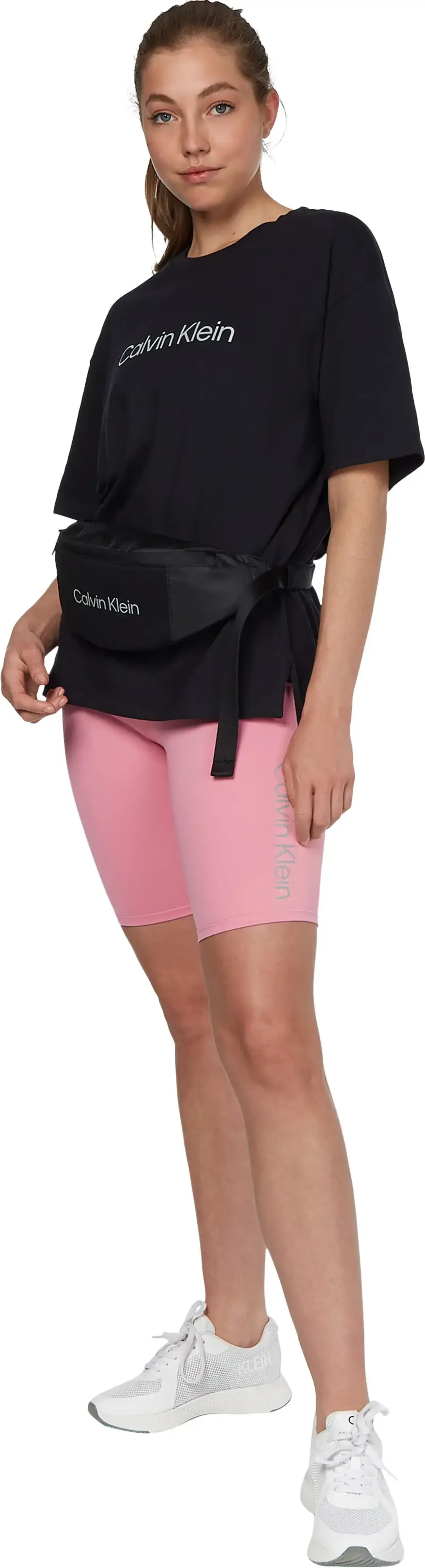 Calvin Klein WO - Knit Shorts Kadın Pembe Short