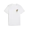 PUMA WARDROBE ESS Graphic Tee Beyaz Erkek T-Shirt