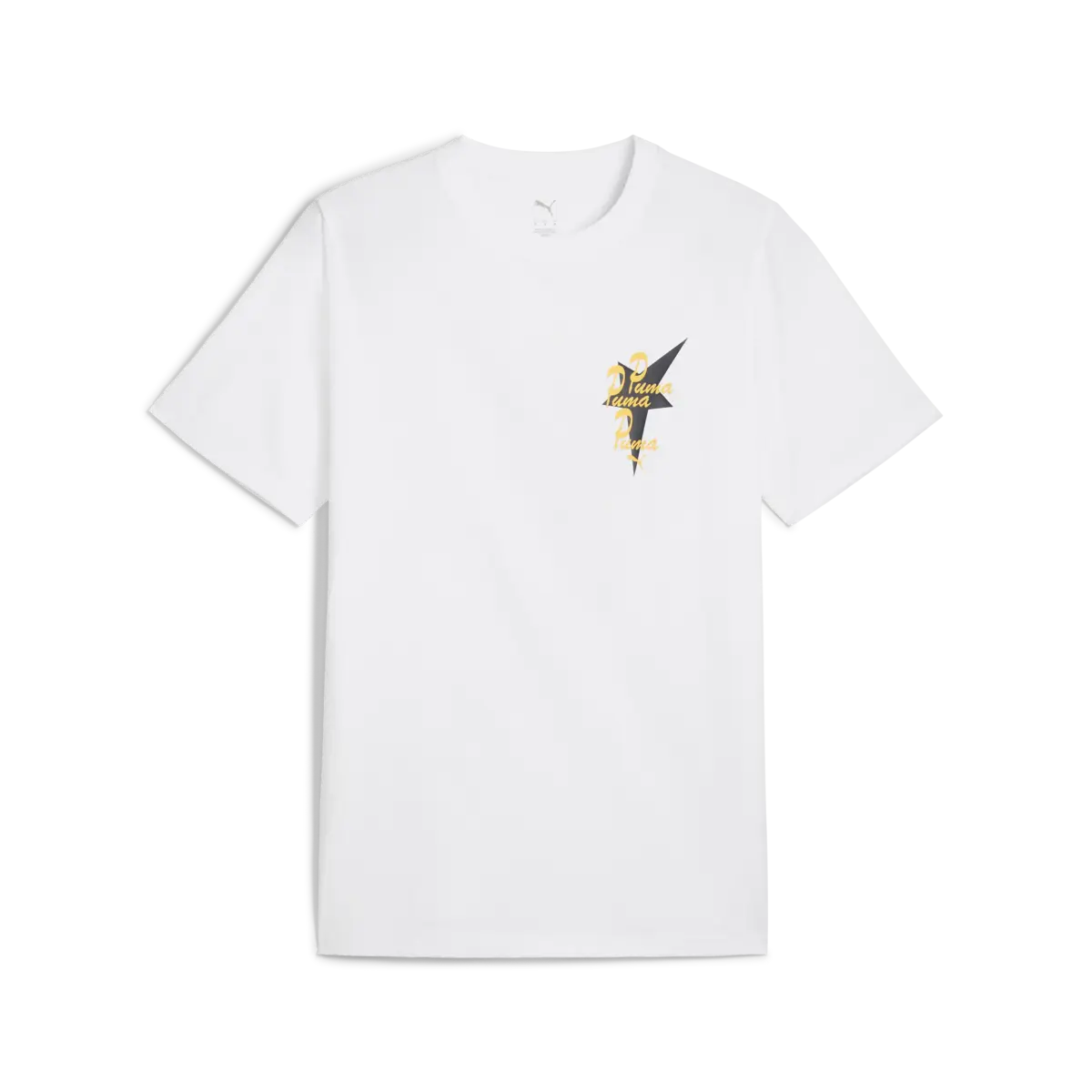 PUMA WARDROBE ESS Graphic Tee Beyaz Erkek T-Shirt