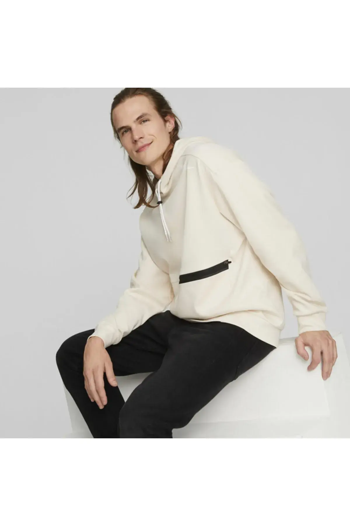 Puma Rad/Cal Hoodie Dk Erkek Hoodie