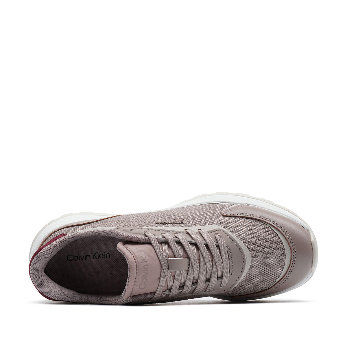 Calvin Klein RUNNER LACE UP MESH, 0GB Pembe Kadın Yürüyüş & Koşu Ayakkabısı