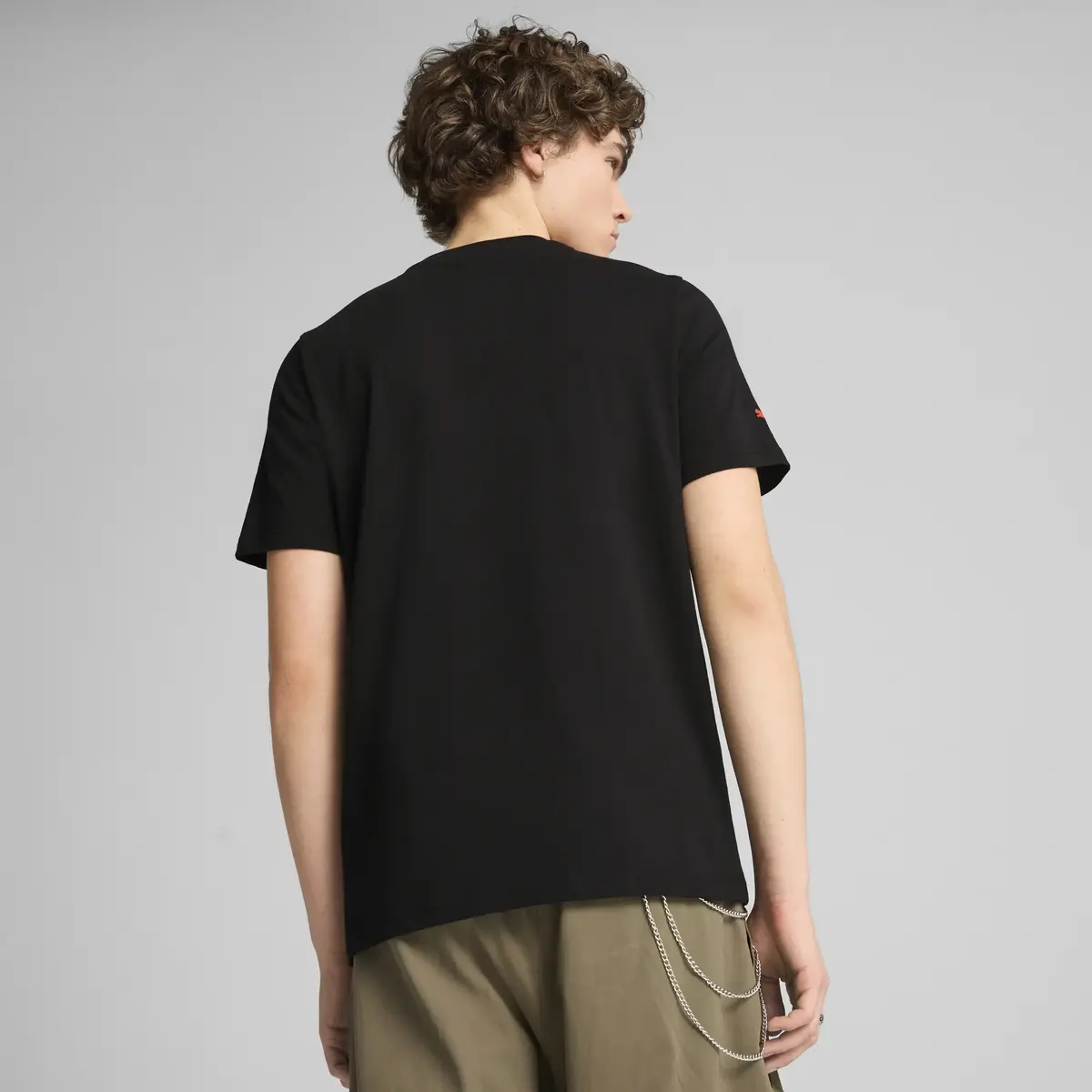 Puma F1 ESS Logo Tee 180g PUMA Black Siyah Erkek T-Shirt