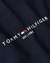 Tommy Hilfiger TOMMY LOGO TIPPED TE, DW5 Siyah Erkek T-Shirt & Polo