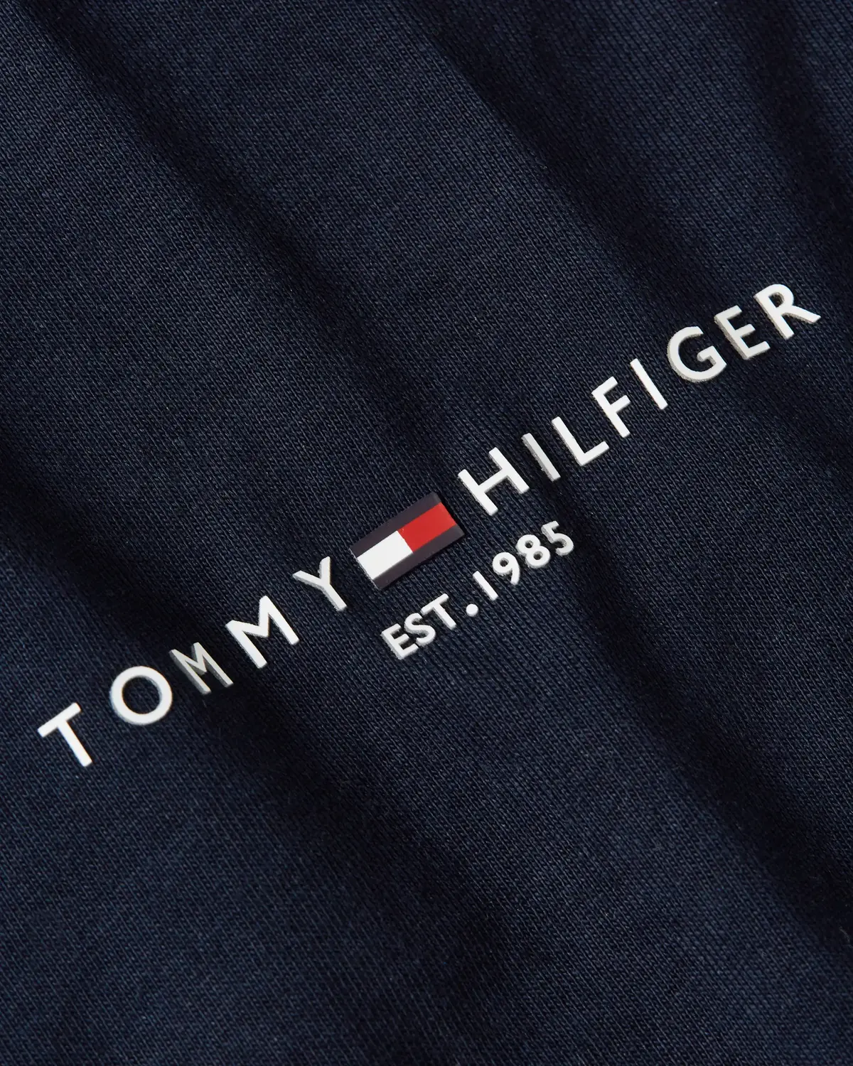 Tommy Hilfiger TOMMY LOGO TIPPED TE, DW5 Siyah Erkek T-Shirt & Polo