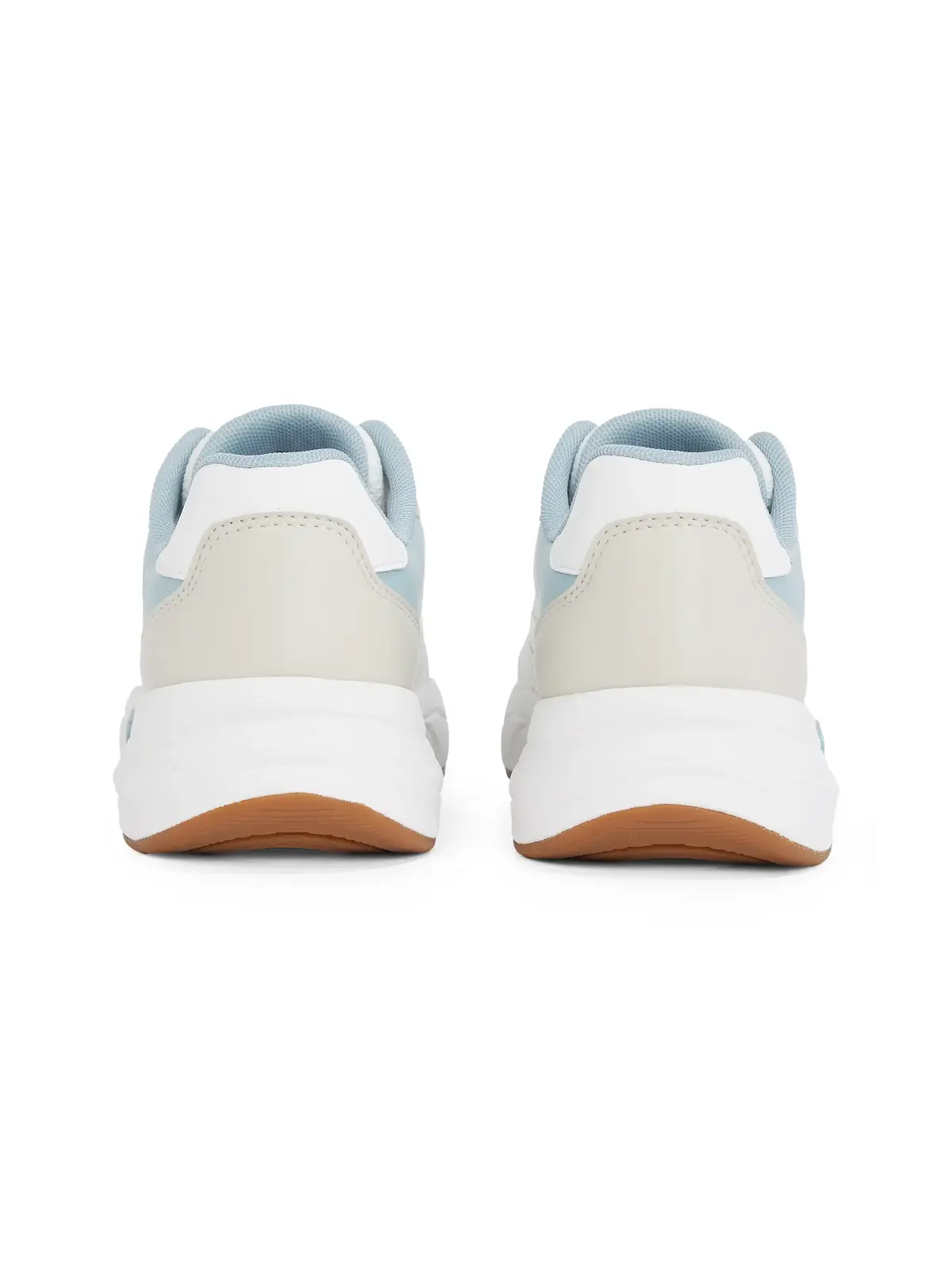 Calvin Klein RETRO TENNIS KNIT MG Beyaz-Mavi Kadın Sneaker
