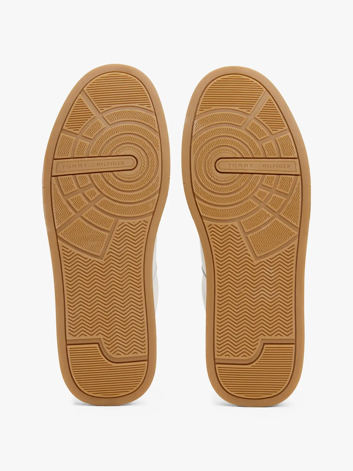 Tommy Hilfiger TH COURT MIX LTH, YBL Beyaz Erkek Spor Ayakkabı & Sneaker