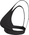 Calvin Klein TRIANGLE-RP Kadın Siyah Bikini Üstü
