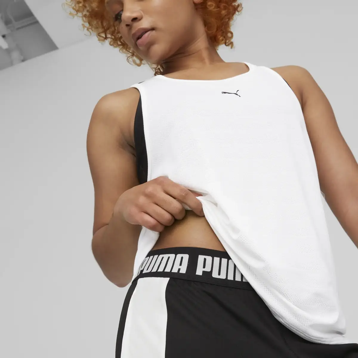 Puma TRAIN ALL DAY KNIT 3" SHORT Siyah Kadın Şort