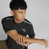 Puma Traın Jacquard Ss Tee Siyah Erkek Koşu Ve Performans T-Shirt