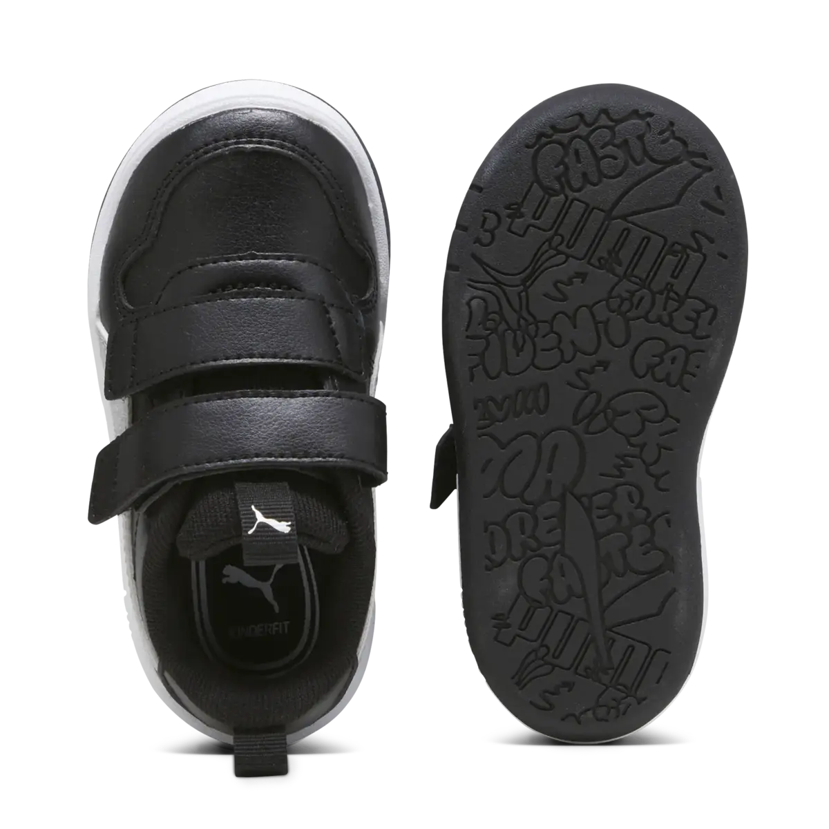 Puma Multiflex Glitz V Inf Siyah Kız Bebek Spor Ayakkabı
