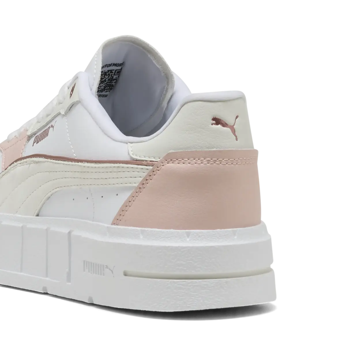 PUMA Cali Court Luxe Wns Beyaz Kadın Günlük Spor Ayakkabı