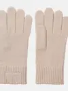 Calvin Klein PATCH WOOL KNITTED GLOVES Kahverengi Erkek Eldiven