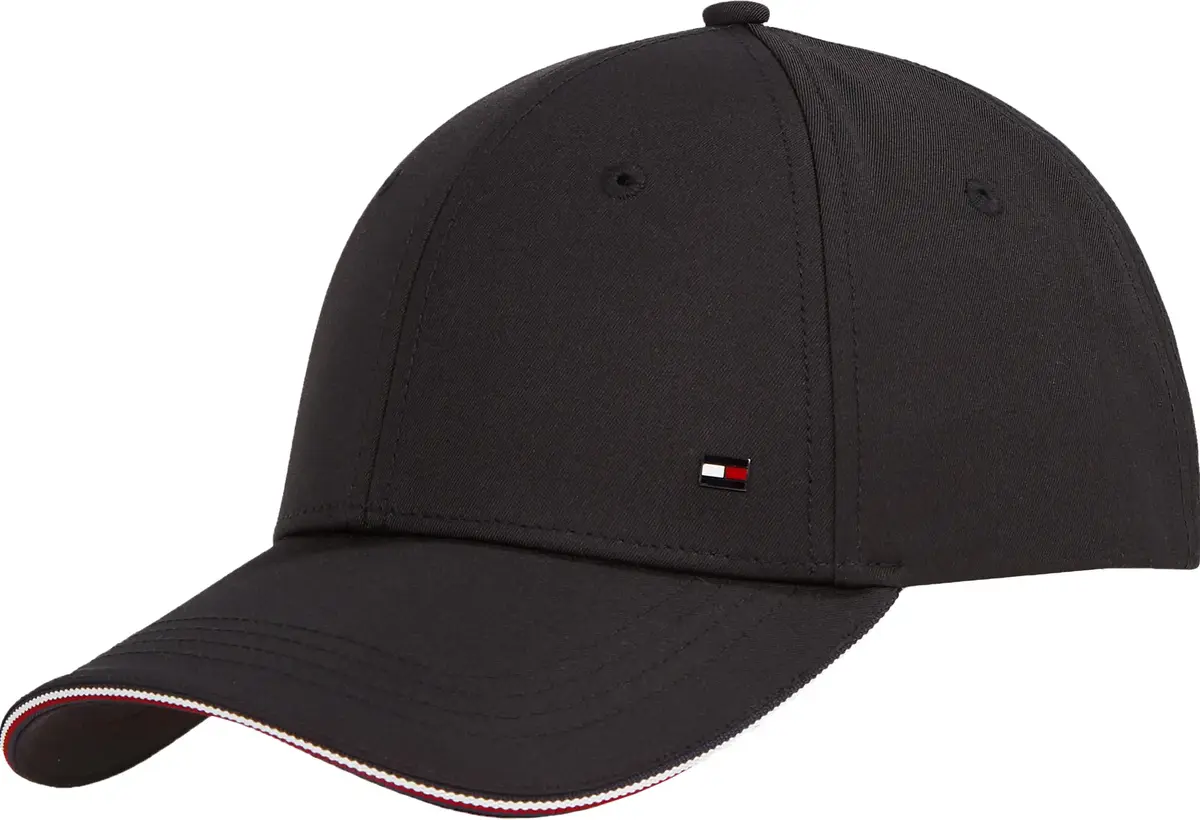 Tommy Hilfiger CORP 6 PANEL CAP REC Erkek Siyah Şapka