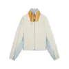 Puma INFUSE Relaxed Woven Jacket Bej Kadın Sweatshirt