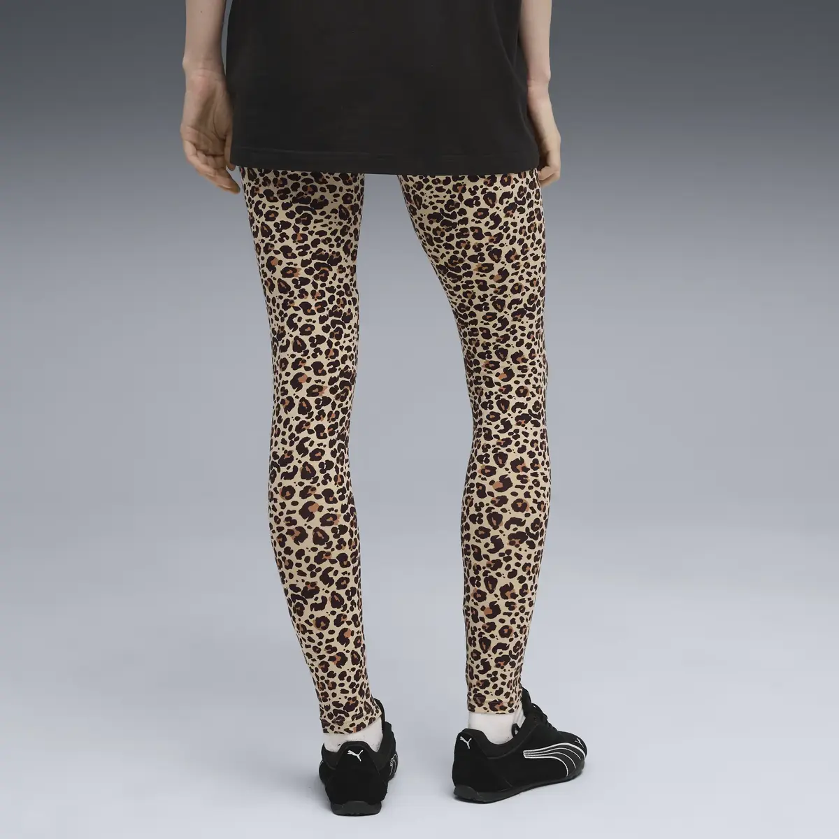 Puma ESS GRAPHIC Animal Leggings Bej Kadın Tayt
