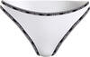 Calvin Klein HIGH LEG CHEEKY BIKI Kadın Beyaz Bikini Altı