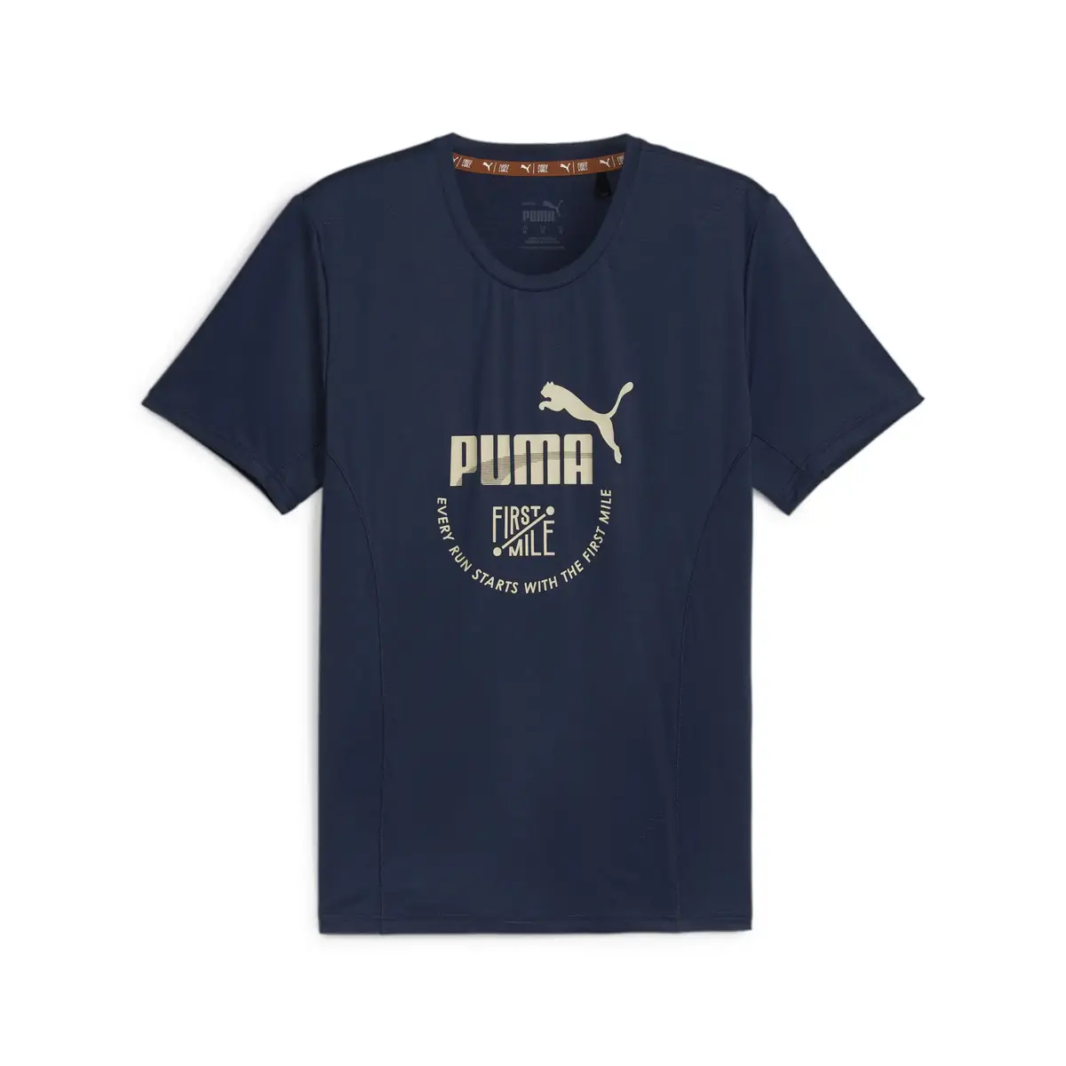Puma Unisex First Mile Tee Lacivert Erkek T-Shirt