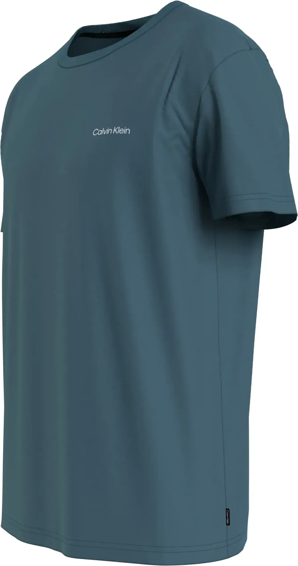 Calvin Klein MICRO LOGO INTERLOCK Erkek Mavi T-Shirt