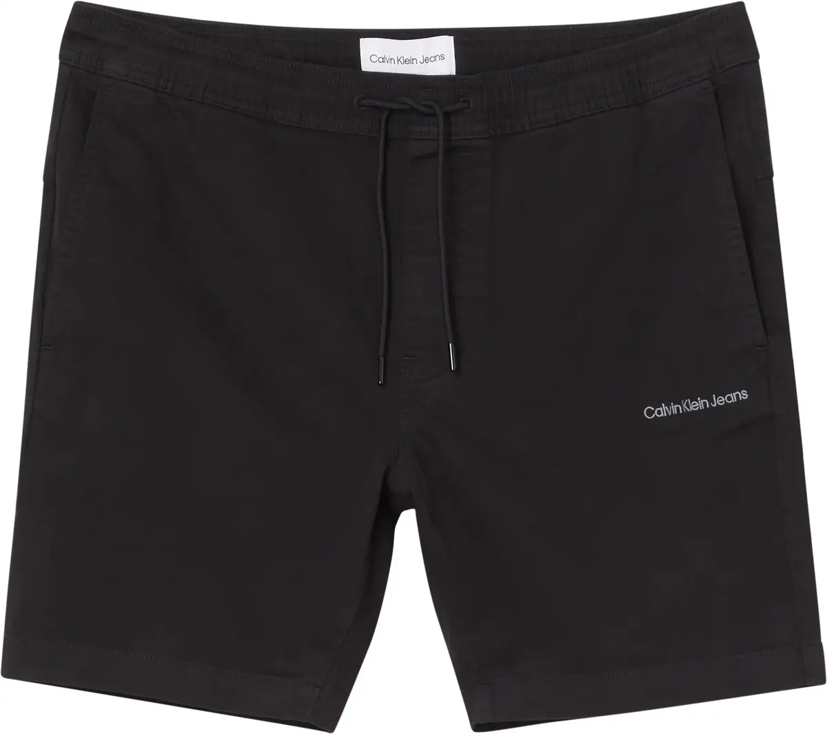 Calvin Klein SKINNY JOGGER CHINO Erkek Siyah Şort