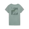 PUMA GRAPHICS TRAIN CONCEPT TEE W Yeşil Kadın T-Shirt