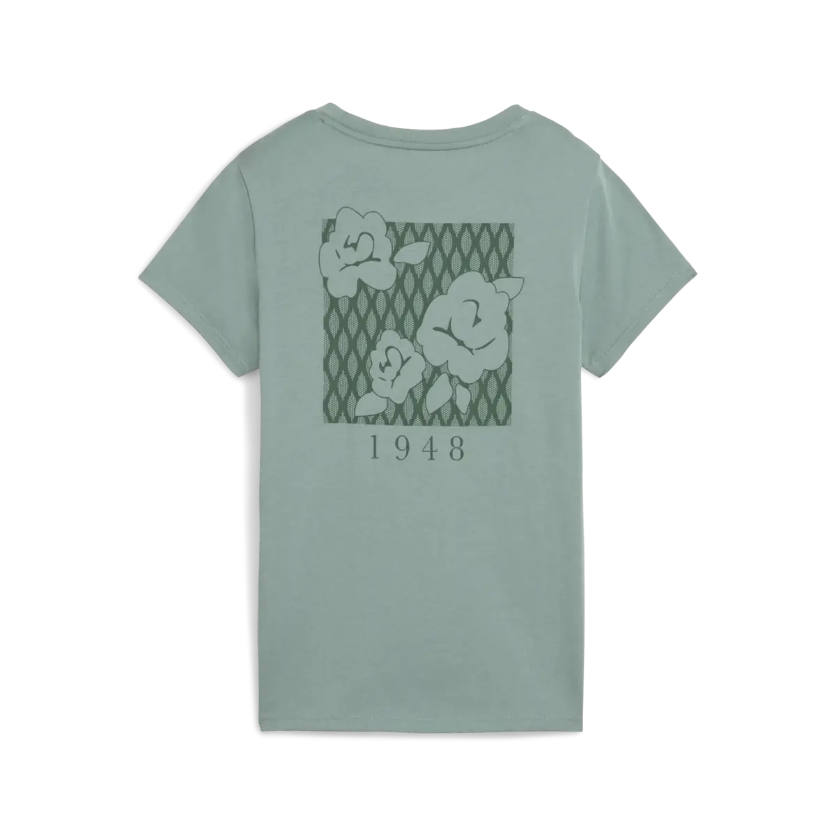 PUMA GRAPHICS TRAIN CONCEPT TEE W Yeşil Kadın T-Shirt