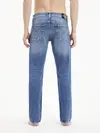 Calvin Klein SLIM Erkek Mavi Kot Pantolon
