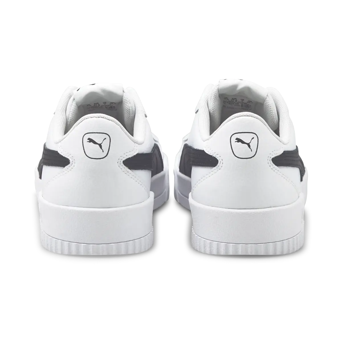Puma Carina Crew Puma White-Puma Black Beyaz Kadın Günlük Spor Ayakkabı
